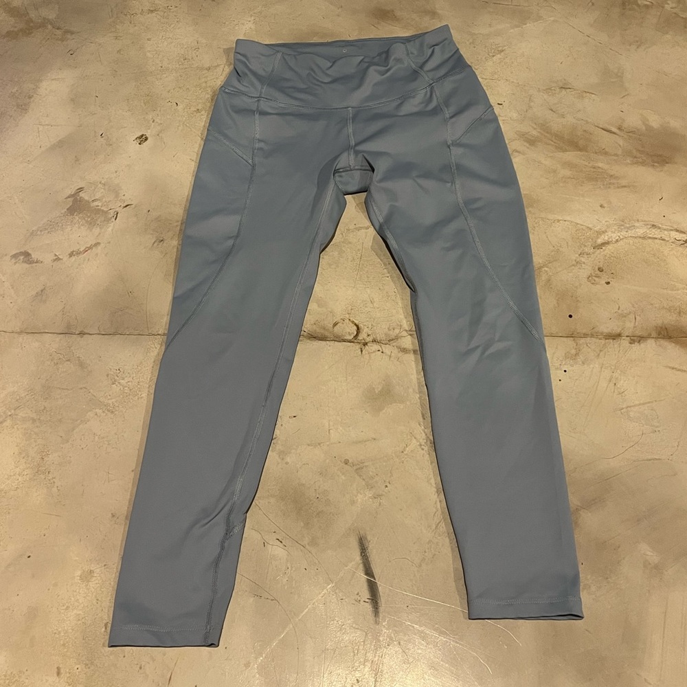 light blue leggings